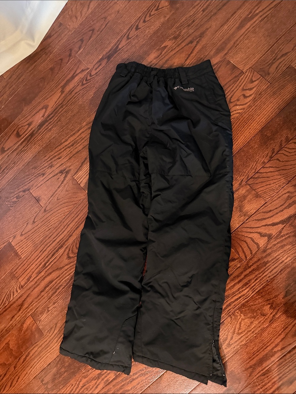 Columbia Black Snow Pants with Elastic Waist